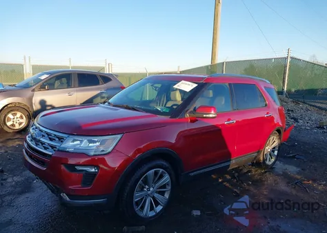 2018 Ford Explorer Limited from USA, damaged, VIN 1FM5K7F85JGA73858